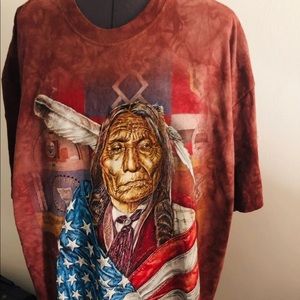 New men’s graphic Indian tee shirt XL